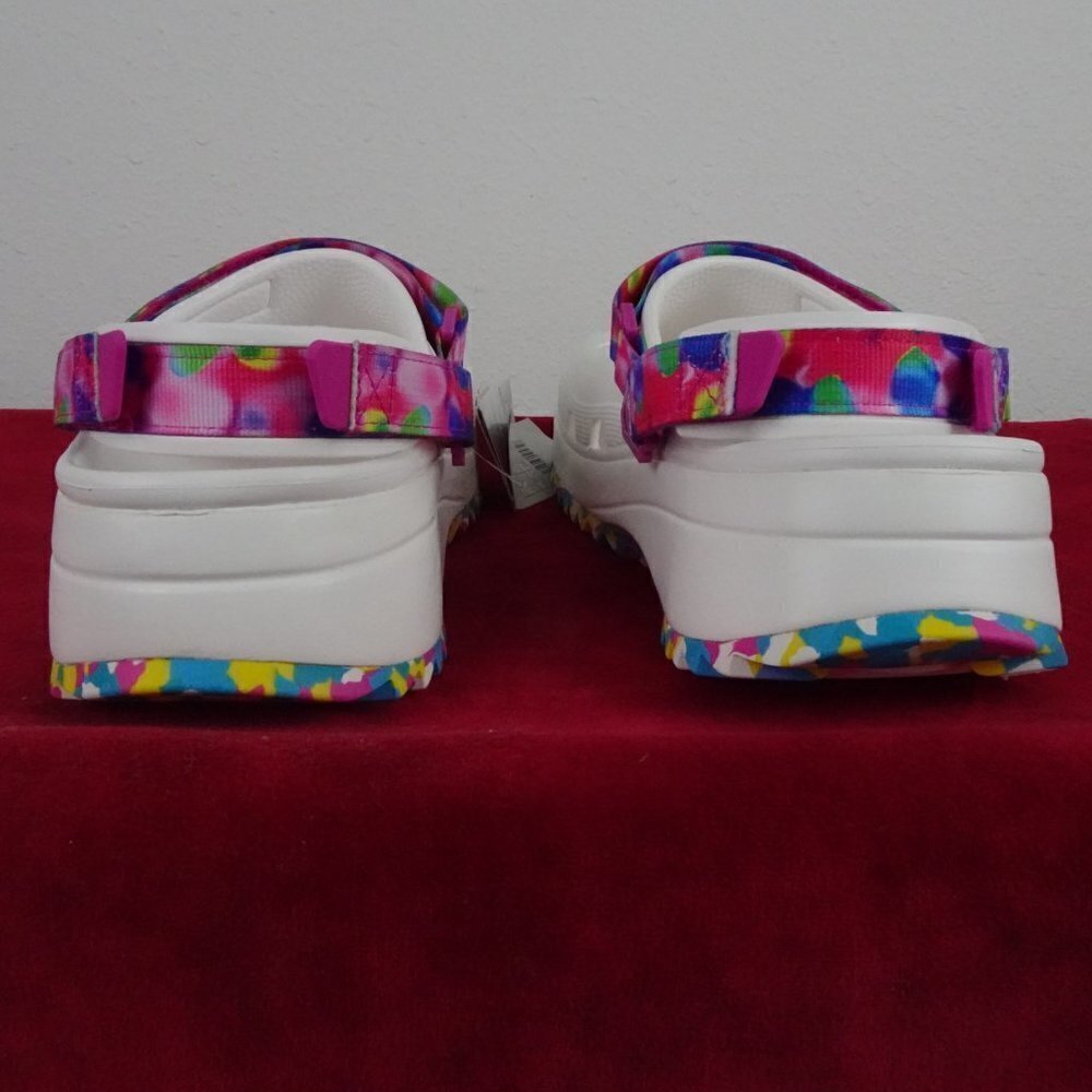 Crocs Classic Hiker Solarized Clog Women's Size 14 Men 12 Colorful Slip On - Picture 5 of 10